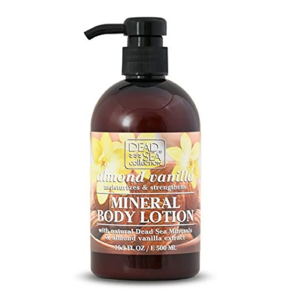 1 Bottle Dead Sea Collection 33.8 Oz Almond Vanilla Soothing Mineral Body Wash